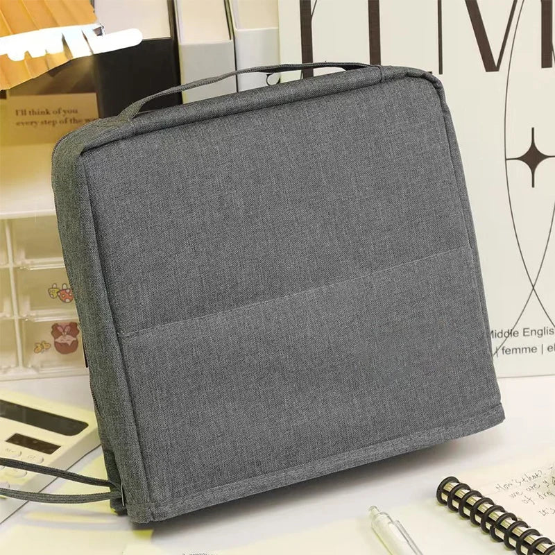 Vertical Cosmetic Bag - Portable, Large Capacity, Waterproof Multipurpose Vertical Toiletry Bag for Women,Stationery Storage Bag