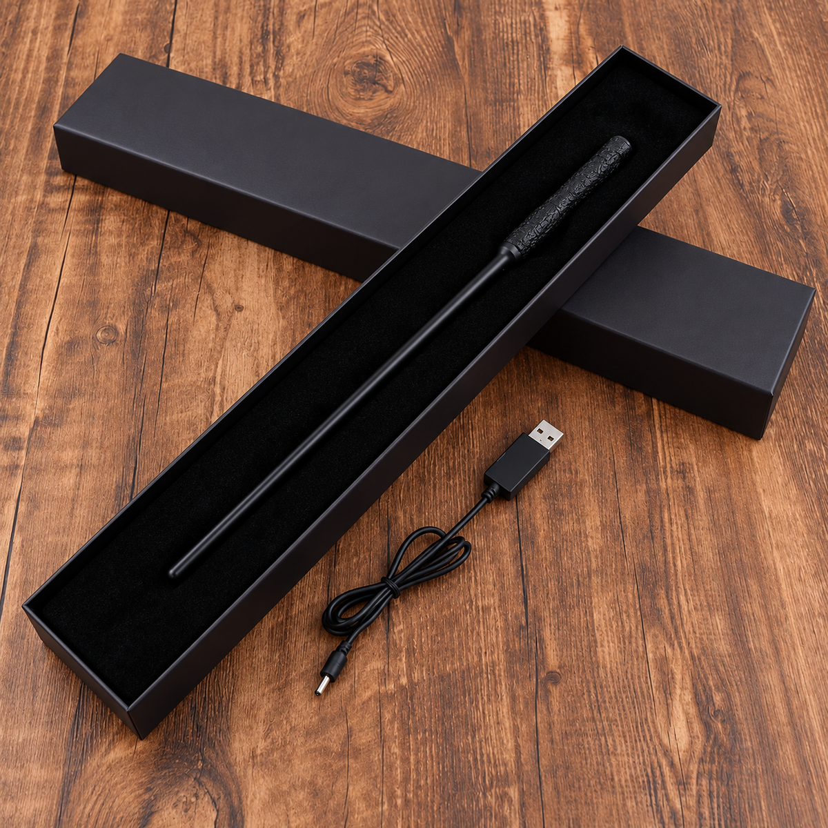 USB Rechargeable Electric Lighter Wand - Windproof Long Candle Lighter