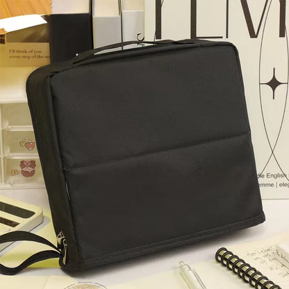 Vertical Cosmetic Bag - Portable, Large Capacity, Waterproof Multipurpose Vertical Toiletry Bag for Women,Stationery Storage Bag