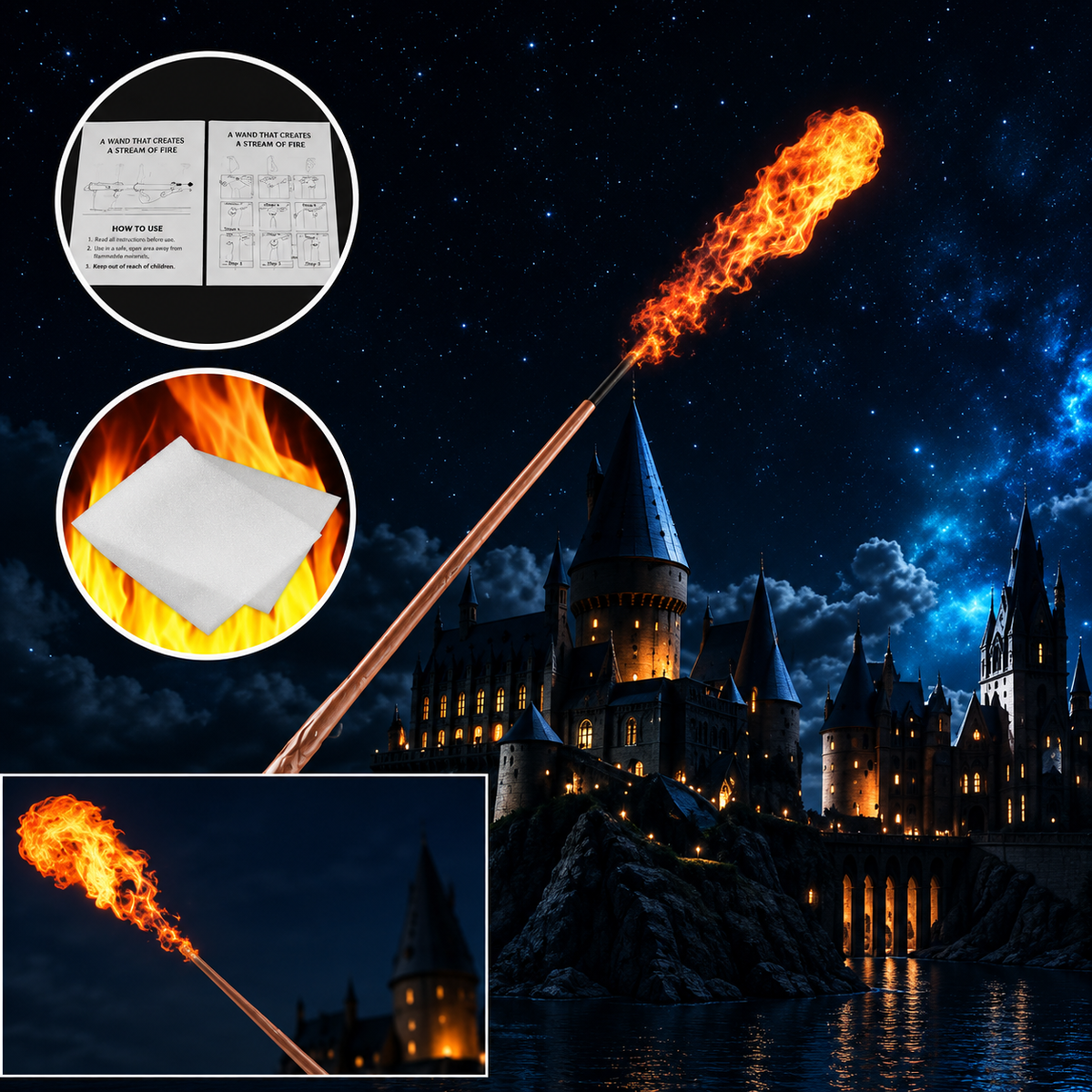 USB Rechargeable Electric Lighter Wand - Windproof Long Candle Lighter